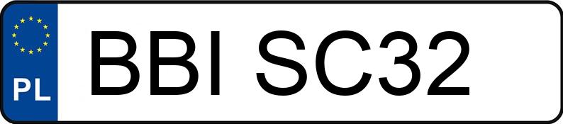 Numer rejestracyjny BBI SC32 posiada TOYOTA Yaris 1.0 MR`03 E4 Base - BBISC32