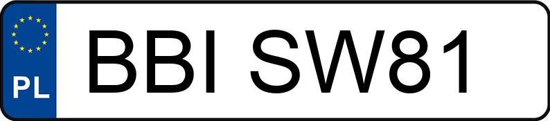 Numer rejestracyjny BBI SW81 posiada TOYOTA RAV 4 2.0 D-4D MR`16 E6 Active - BBISW81