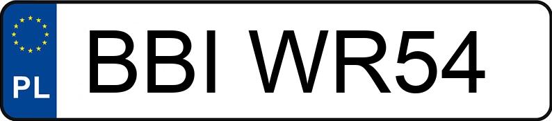 Numer rejestracyjny BBI WR54 posiada FORD TRANSIT CONNECT - BBIWR54 Numer rejestracyjny BBI WR54 posiada FORD TRANSIT CONNECT - BBIWR54