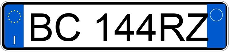 Numer rejestracyjny BC144RZ posiada MITSUBISHI Pajero Sport