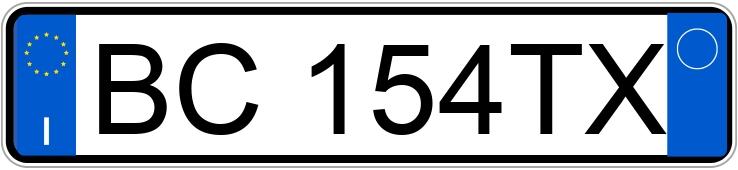 Numer rejestracyjny BC154TX posiada FIAT Panda 1a serie Numer rejestracyjny BC154TX posiada FIAT Panda 1a serie