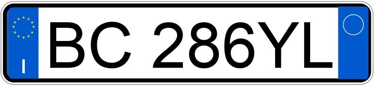 Numer rejestracyjny BC286YL posiada FIAT Seicento