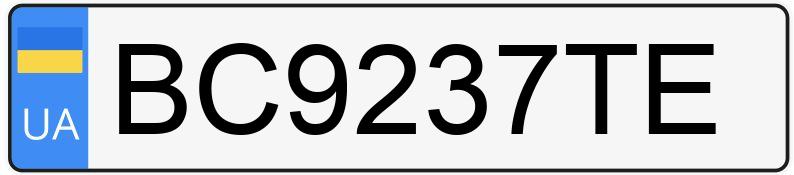 Numer rejestracyjny BC9237TE posiada Renault 