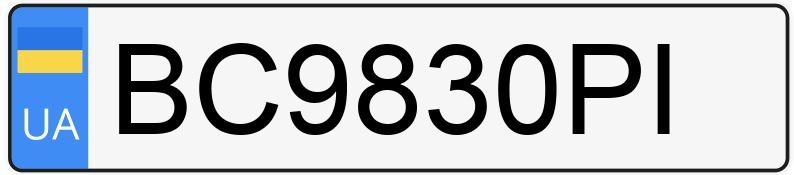 Numer rejestracyjny BC9830PI posiada Subaru BRZ