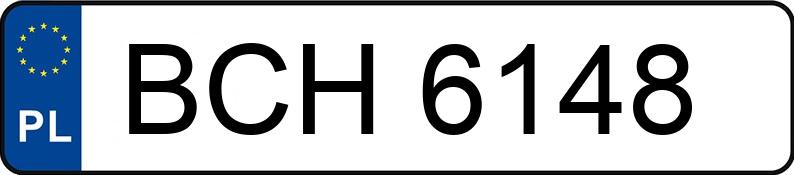 Numer rejestracyjny BCH 6148 posiada VOLKSWAGEN Polo III SDI MR`94 E2 60 - BCH6148