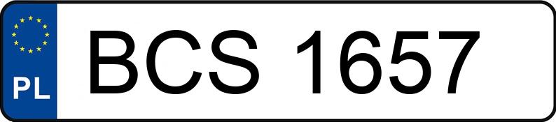 Numer rejestracyjny BCS 1657 posiada CITROEN SAXO 1.5 D - BCS1657