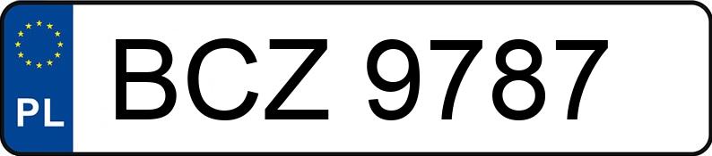 Numer rejestracyjny BCZ 9787 posiada RENAULT CLIO - BCZ9787 Numer rejestracyjny BCZ 9787 posiada RENAULT CLIO - BCZ9787