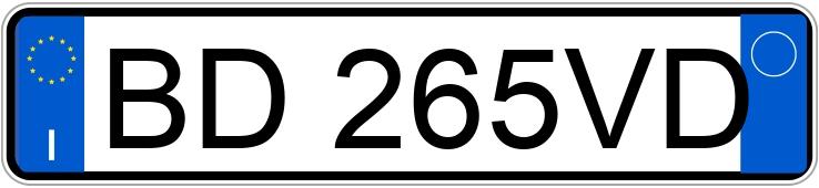 Numer rejestracyjny BD265VD posiada PEUGEOT 206 Numer rejestracyjny BD265VD posiada PEUGEOT 206