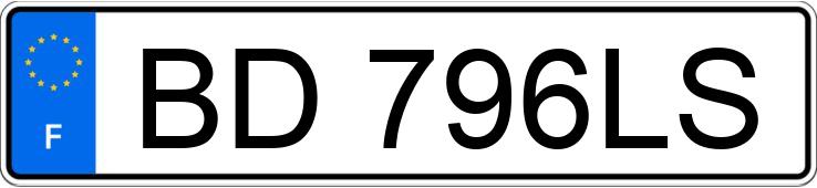 Numer rejestracyjny BD796LS posiada PORSCHE 911