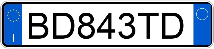 Numer rejestracyjny BD843TD posiada MERCEDES Classe CLK