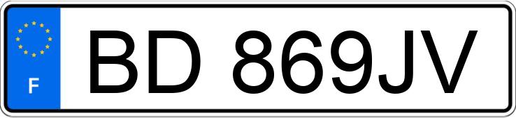 Numer rejestracyjny BD869JV posiada BMW X5