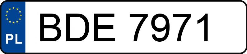 Numer rejestracyjny BDE 7971 posiada FIAT 126 650 - BDE7971