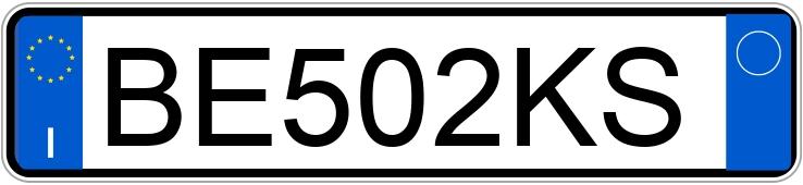 Numer rejestracyjny BE502KS posiada TOYOTA Celica 6a serie