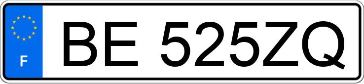 Numer rejestracyjny BE525ZQ posiada MERCEDES CLASSE A