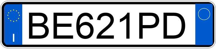 Numer rejestracyjny BE621PD posiada FIAT Seicento