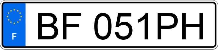 Numer rejestracyjny BF051PH posiada MERCEDES CLASSE A