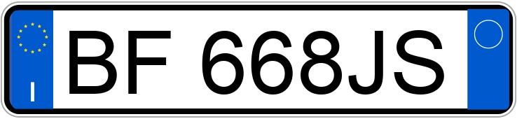 Numer rejestracyjny BF668JS posiada ALFA ROMEO 146 Numer rejestracyjny BF668JS posiada ALFA ROMEO 146