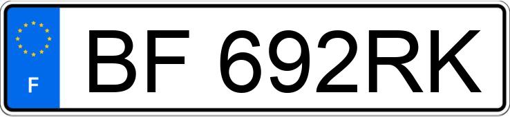 Numer rejestracyjny BF692RK posiada MERCEDES CLASSE A Numer rejestracyjny BF692RK posiada MERCEDES CLASSE A