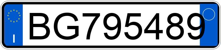 Numer rejestracyjny BG795489 posiada FIAT Panda 1a serie Numer rejestracyjny BG795489 posiada FIAT Panda 1a serie