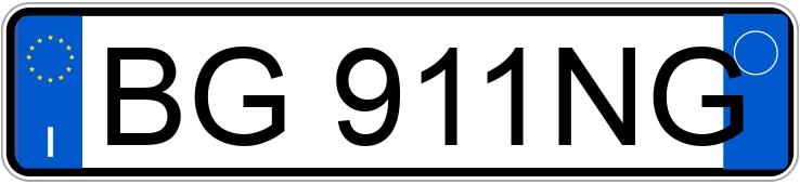 Numer rejestracyjny BG911NG posiada SUBARU Forester 1a-2a ser.