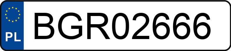 Numer rejestracyjny BGR 02666 posiada AUDI A5 - BGR02666
