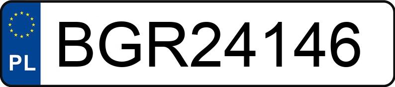 Numer rejestracyjny BGR 24146 posiada SEAT TOLEDO - BGR24146 Numer rejestracyjny BGR 24146 posiada SEAT TOLEDO - BGR24146