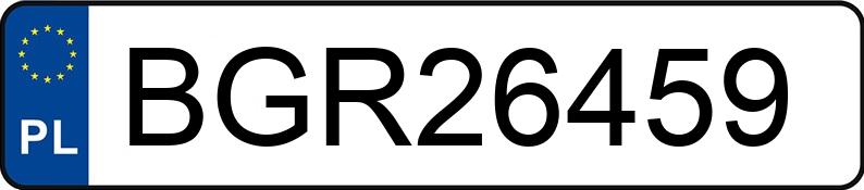 Numer rejestracyjny BGR 26459 posiada BMW 320I - BGR26459