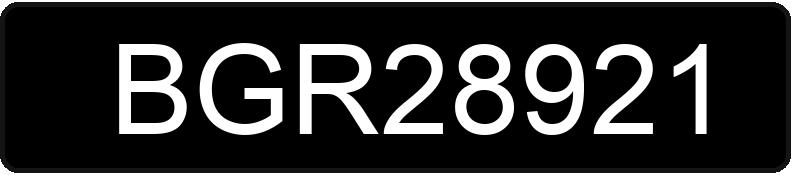 Numer rejestracyjny BGR 28921 posiada VOLKSWAGEN PASSAT 1.8 - BGR28921