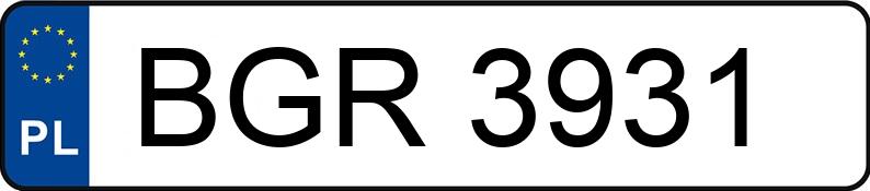 Numer rejestracyjny BGR 3931 posiada FSM-BIELSKO BIAŁA POLSKI FIAT 126P 650 - BGR3931