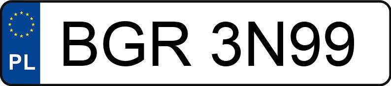 Numer rejestracyjny BGR 3N99 posiada DAEWOO Musso E32 3.2 MR`98 Musso E32 3.2 MR`98 - BGR3N99