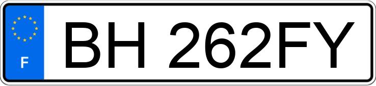 Numer rejestracyjny BH262FY posiada VOLKSWAGEN COCCINELLE