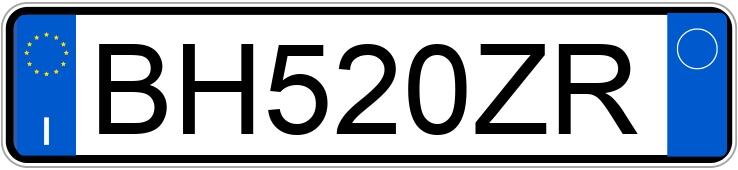 Numer rejestracyjny BH520ZR posiada MERCEDES Classe S