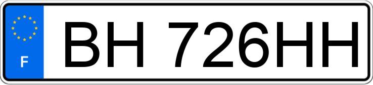 Numer rejestracyjny BH726HH posiada PEUGEOT 207 Numer rejestracyjny BH726HH posiada PEUGEOT 207