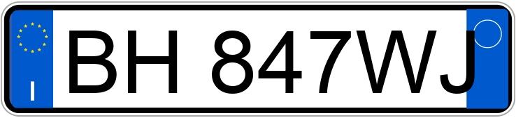 Numer rejestracyjny BH847WJ posiada BMW Serie 5 Numer rejestracyjny BH847WJ posiada BMW Serie 5