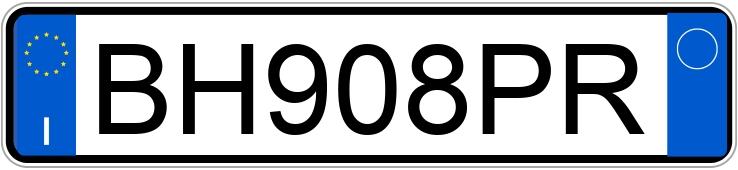 Numer rejestracyjny BH908PR posiada BMW Serie 3 Numer rejestracyjny BH908PR posiada BMW Serie 3