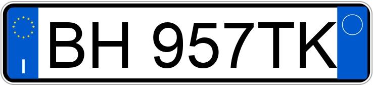 Numer rejestracyjny BH957TK posiada OPEL Astra 2a serie Numer rejestracyjny BH957TK posiada OPEL Astra 2a serie