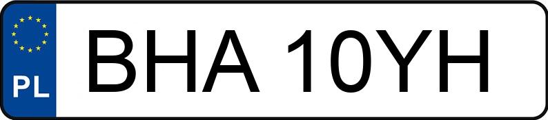 Numer rejestracyjny BHA10YH posiada BMW Seria 3 330 Diesel DPF MR`04 E4 E90