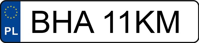 Numer rejestracyjny BHA 11KM posiada PEUGEOT 307 1.6 HDI MR`06 E4 Presence 90 - BHA11KM