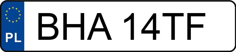 Numer rejestracyjny BHA 14TF posiada BMW 325i Coupe Kat. MR`02 E3 E46 Ci - BHA14TF