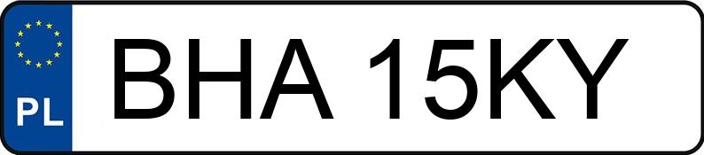 Registreringsnummeret BHA 15KY har BMW 530 Diesel Kat. MR`01 E39 530 Diesel Kat. MR`01 E39 - BHA15KY