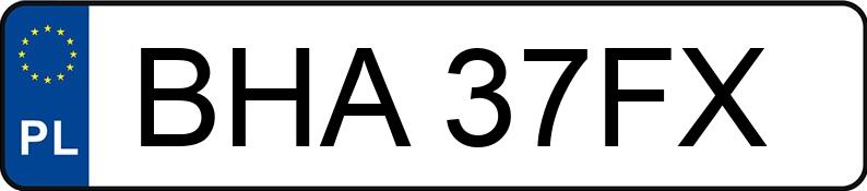 Numer rejestracyjny BHA 37FX posiada TOYOTA RAV 4 2.2 D-4D MR`06 E4 Luna 4x4 - BHA37FX