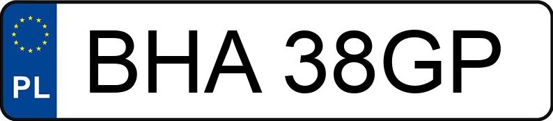 Numer rejestracyjny BHA 38GP posiada ALFA ROMEO 145 1.4 Kat. 145 1.4 Kat. - BHA38GP