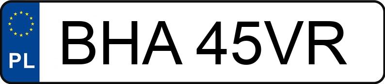 Numer rejestracyjny BHA 45VR posiada AUDI A4 Avant 1.9 TDi DPF MR`05 E4 8E A4 Avant 1.9 TDi DPF MR`05 E4 8E - BHA45VR