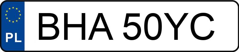 Numer rejestracyjny BHA 50YC posiada BMW M5 - BHA50YC Numer rejestracyjny BHA 50YC posiada BMW M5 - BHA50YC