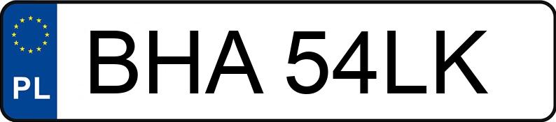 Numer rejestracyjny BHA 54LK posiada AUDI A6 Avant Quattro 3.0 TDi MR`04 E3 4F A6 Avant Quattro 3.0 TDi MR`04 E3 4F - BHA54LK
