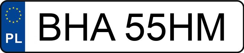 Numer rejestracyjny BHA 55HM posiada TOYOTA YARIS - BHA55HM