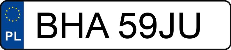 Numer rejestracyjny BHA59JU posiada BMW Seria 5 523i Kat. MR`95 E39