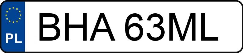 Numer rejestracyjny BHA 63ML posiada ROMET MOTORS  GY - BHA63ML