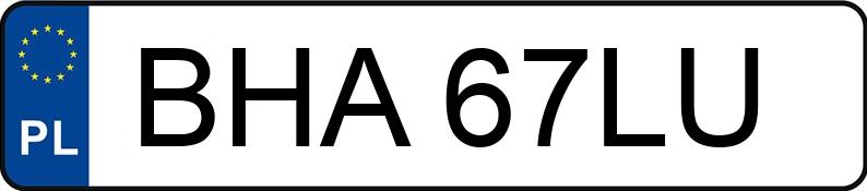 Numer rejestracyjny BHA 67LU posiada AUDI A4 Avant Quattro 1.9 TDi Kat. MR`00 E3 8E A4 Avant Quattro 1.9 TDi Kat. MR`00 E3 8E - BHA67LU