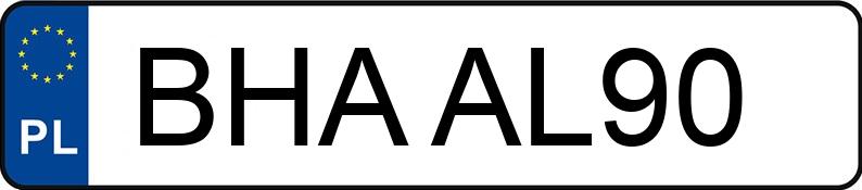 Numer rejestracyjny BHA AL90 posiada VOLKSWAGEN Passat GP 1.8 MR`00 E3 Comfortline Tiptronic - BHAAL90 Numer rejestracyjny BHA AL90 posiada VOLKSWAGEN Passat GP 1.8 MR`00 E3 Comfortline Tiptronic - BHAAL90